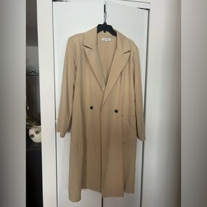 Double-Breasted Trench Coat